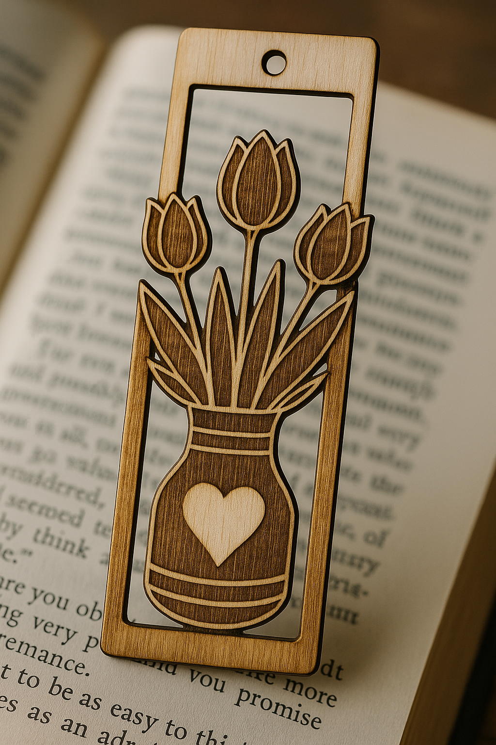 Marque page Floralys Tulipe